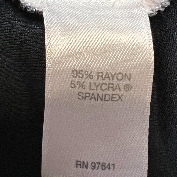 J. Jill Women's A-Line Dress Floral Red White Sleevless Size Small Rayon Blend - Picture 4 of 9